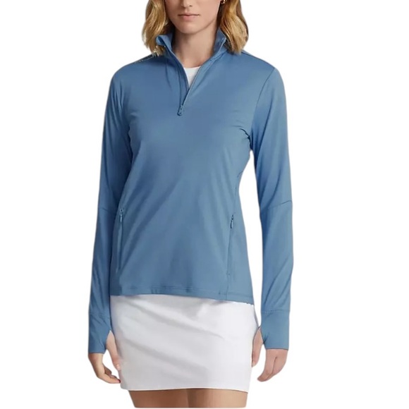 RLX Ralph Lauren Tops - NWT RLX Ralph Lauren Quarter Zip Jersey Pullover (B-1)